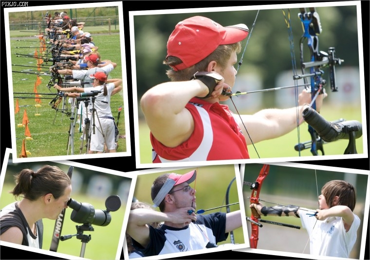 Tir � l�Arc � Werwicq : 2x70m (Championnat du Nord) et 2x50m (s�lectif pour le Championnat de France)
