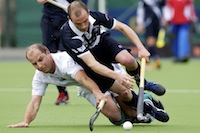 Les lillois se sont impos�s facilement face � Luzerner.<br />PHOTO JOHAN BEN AZZOUZ / LA VOIX DU NORD