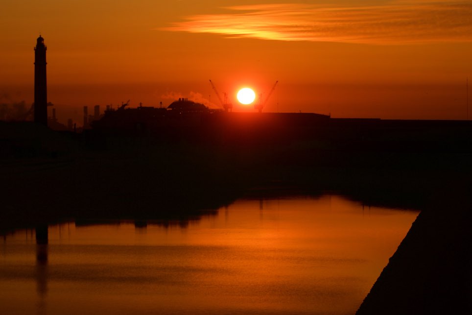 coucher de soleil à malo