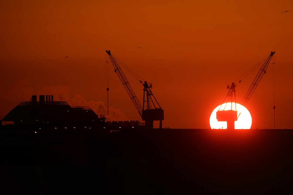 coucher de soleil à malo