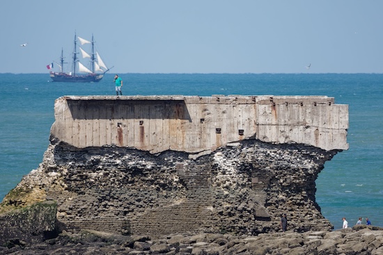 Le littoral et un sujet en mouvement : une autre situation où le choix de la vitesse change le rendu.