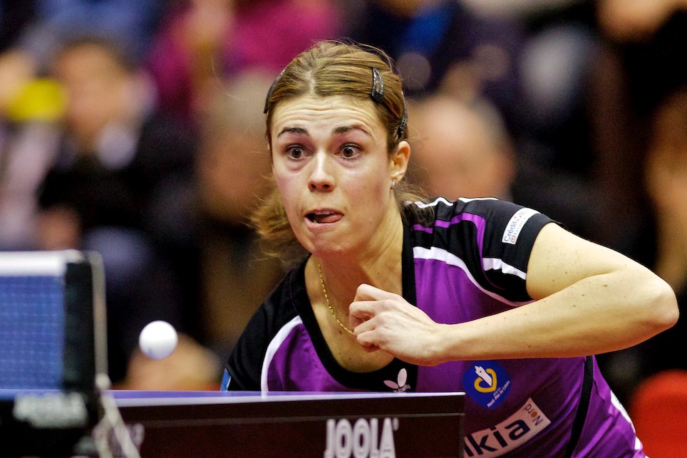 Table tennis photography