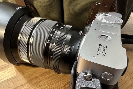 Choosing a mirrorless camera: Fuji X-E5